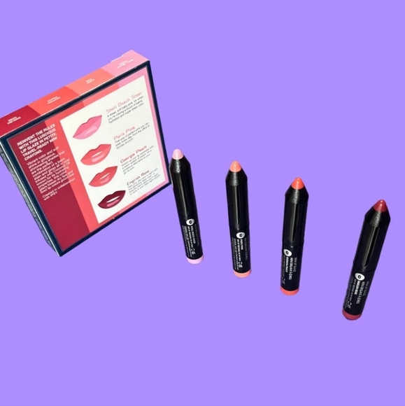 TRÈSTIQUE Mini Lip Glaze Set of 4 NEW - Picture 5 of 16